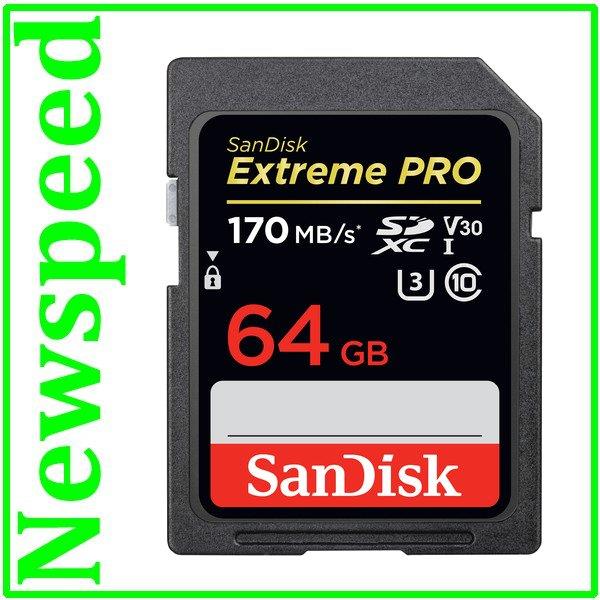 SanDisk 64GB SD Extreme PRO UHS-I SDXC Memory Card - Ready Stock