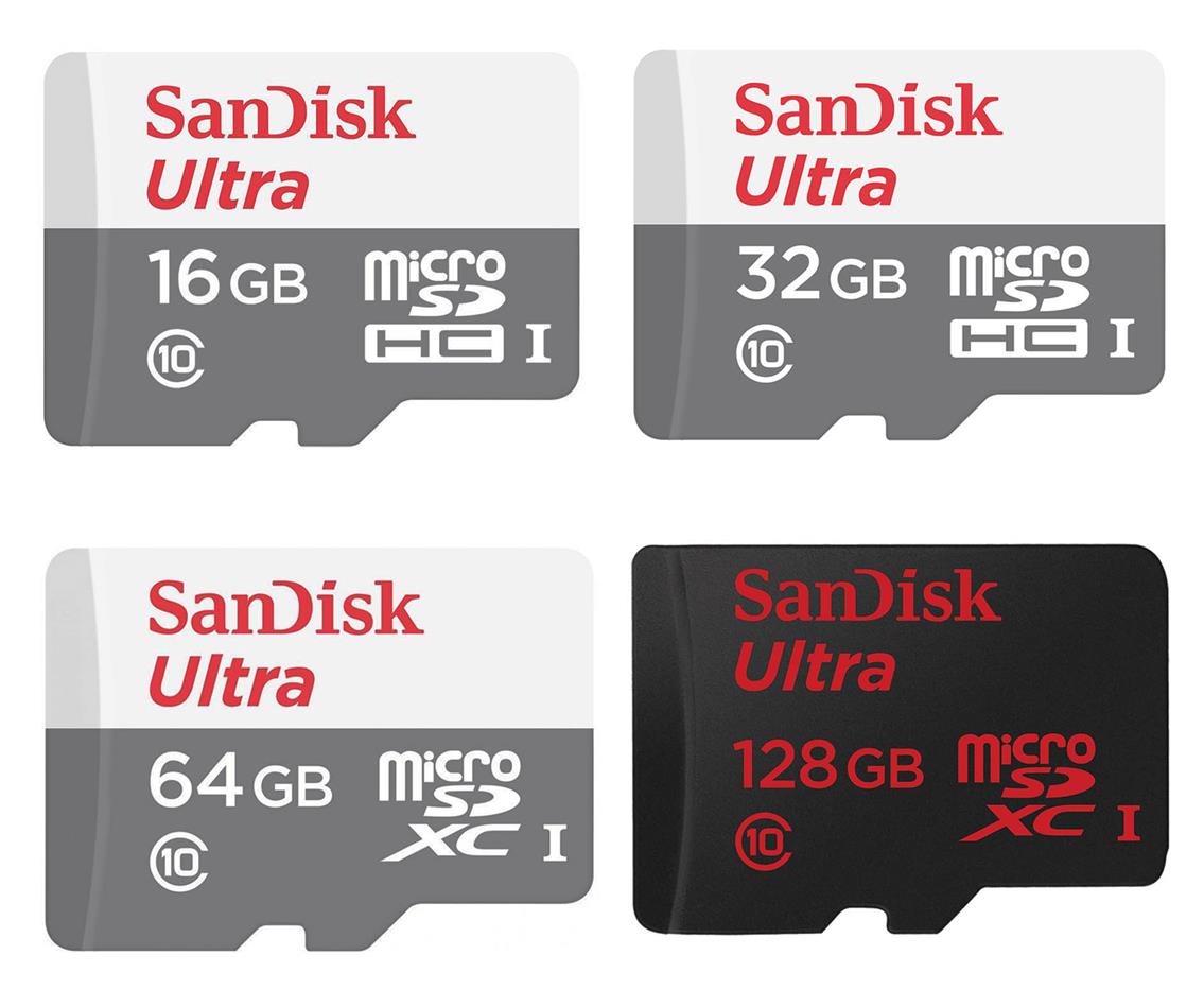 Sandisk Ultra 80MB S Class 10 Micro SD 16GB 32GB 64G 128GB