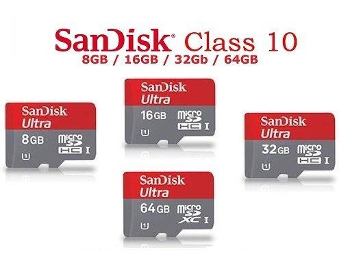 Sandisk Ultra Class10 48MB S Micro Sd Memory Card 8GB 16GB 32GB 64GB