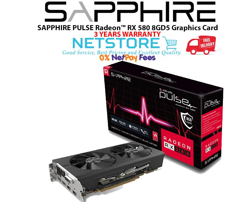 SAPPHIRE PULSE Radeon™ RX 580 8GD5 