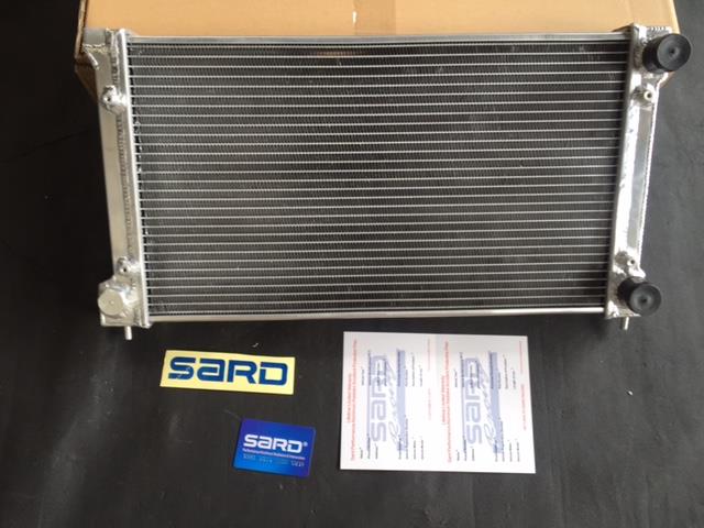 Sard Aluminium radiator VW Golf GTi MK1 & MK2 82-93 & Scirocco 82-92 