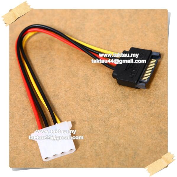 SATA to IDE Molex Converter Cable - For New Power Supply