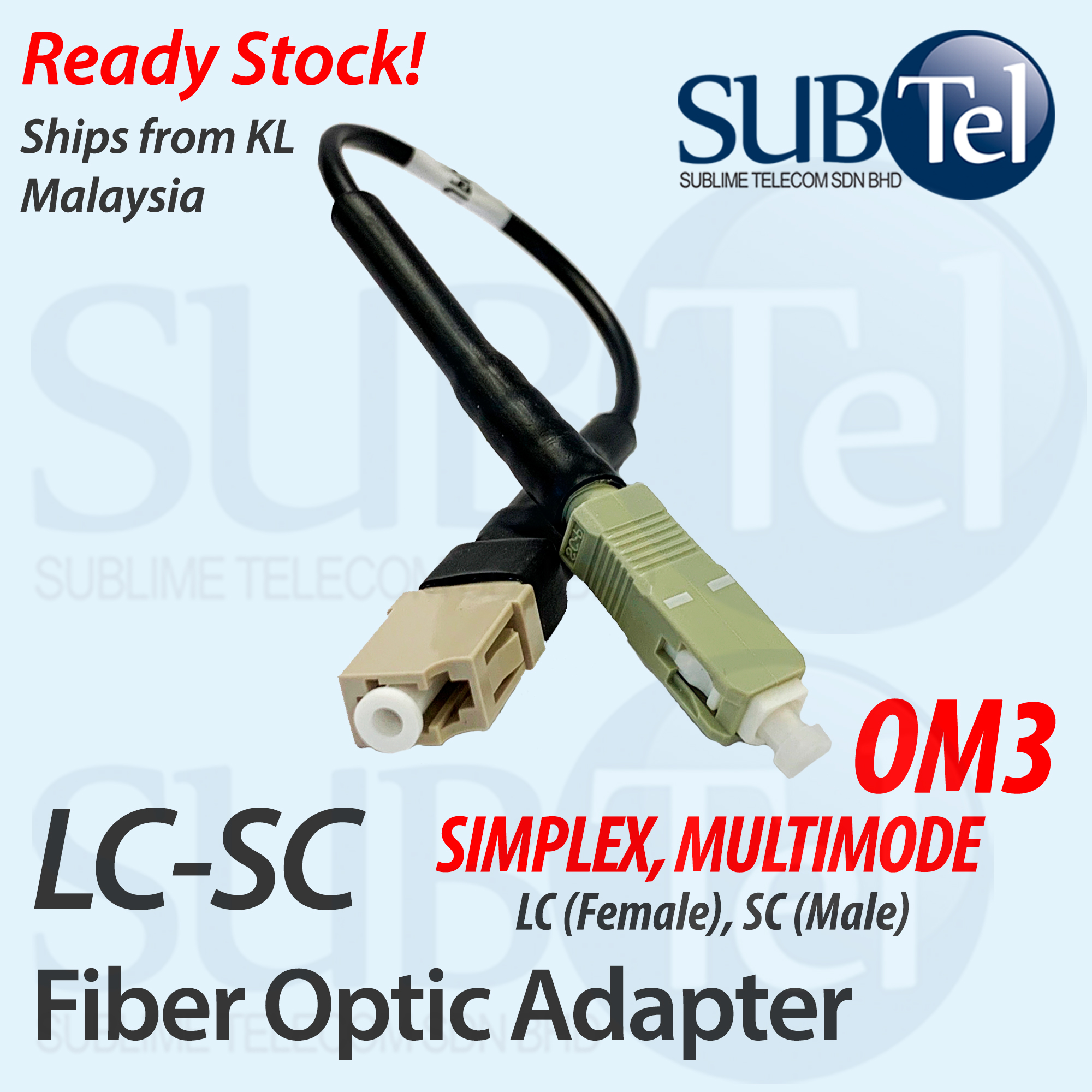 SC-FC SC-ST SC-LC SMF Singlemode Fiber Optic Adapter Coupler for Patch