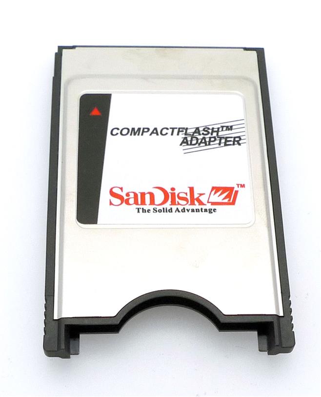 ScanDisk PCMCIA PC Card CF Compact Flash adapter reader CNC FANUC