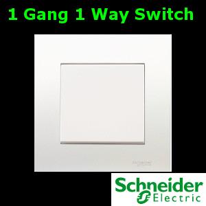 Schneider Vivace Series 1 Gang 1 Way (end 7/25/2019 3:15 PM)