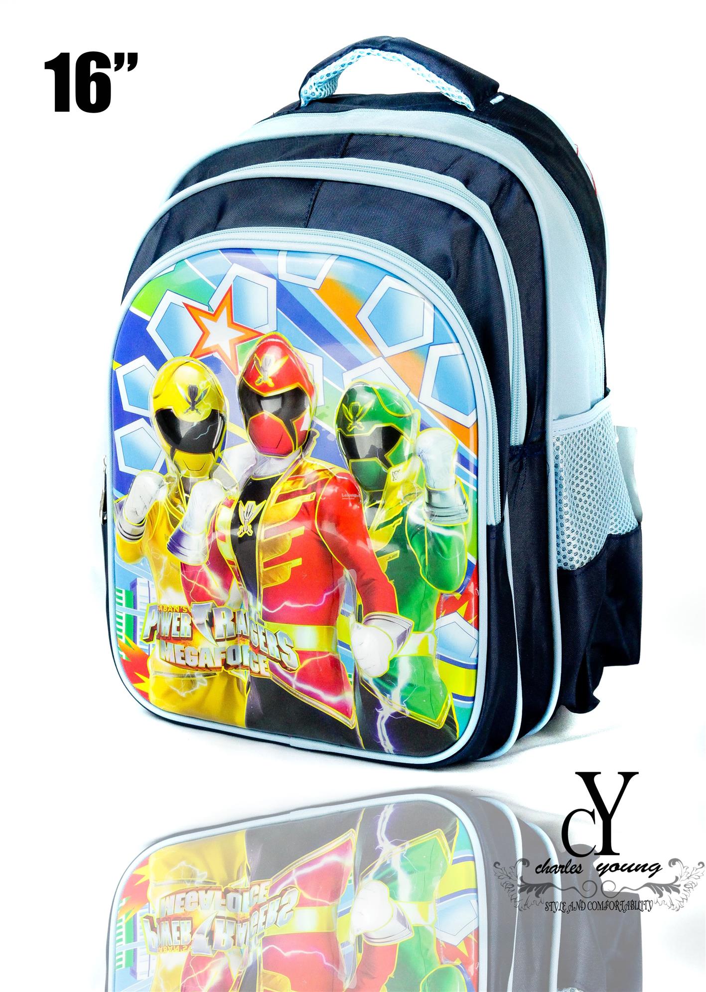 power rangers school bag