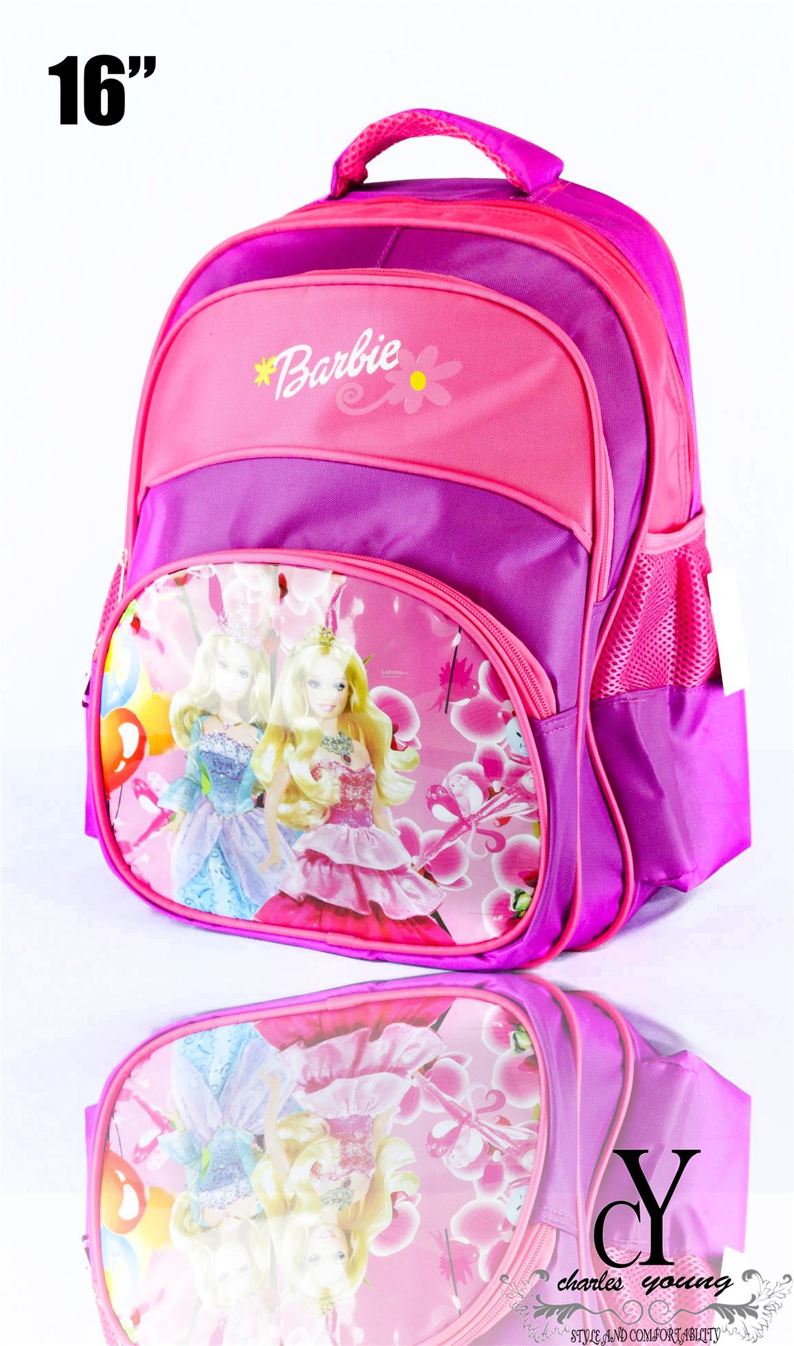 barbie doll bag school bag
