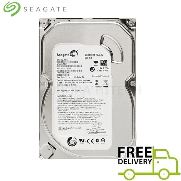 Seagate Barracuda 3.5Ã¢â‚¬Â 500GB SATA Desktop PC Hardisk Hard Disk 1