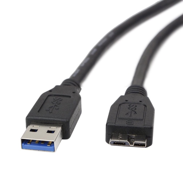 Seagate HDD USB 3.0 To Micro B Cable Original Black OD5.5
