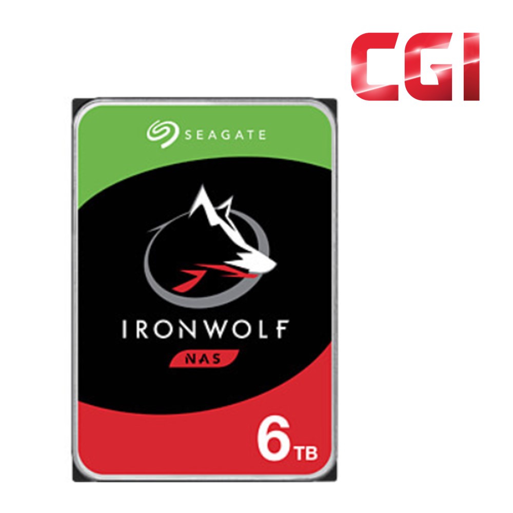Seagate IronWolf 6TB 3.5 &quot; Sata 5400Rpm 256MB NAS Internal Hard Drive -ST
