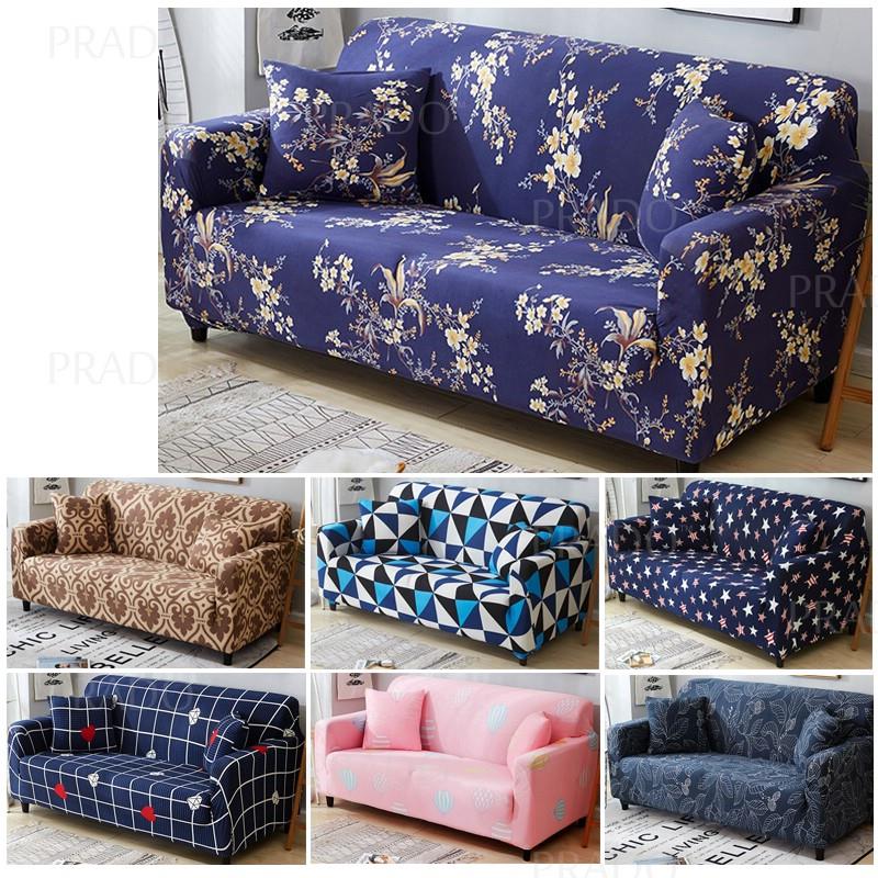 Seater Sofa Slipcover Stretch Protector Soft Couch Cover Elastic Fit