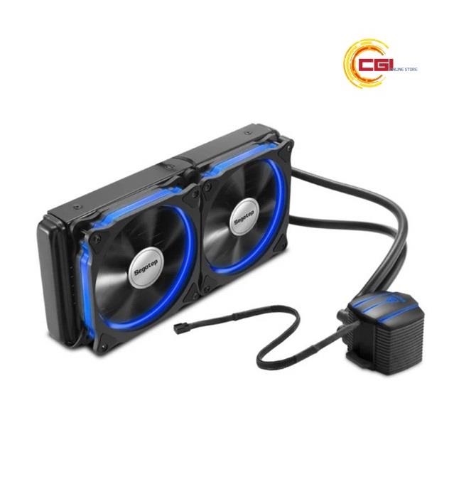 Segotep Halo Blue Led 240mm Liquid Water Cpu Cooling Heat Sink