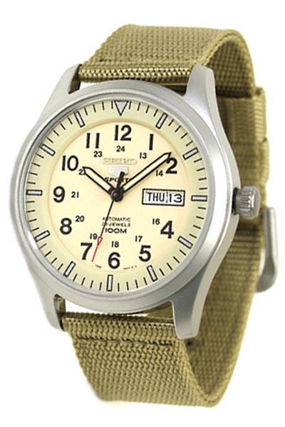 seiko 5 sport automatic men's watch snzg07