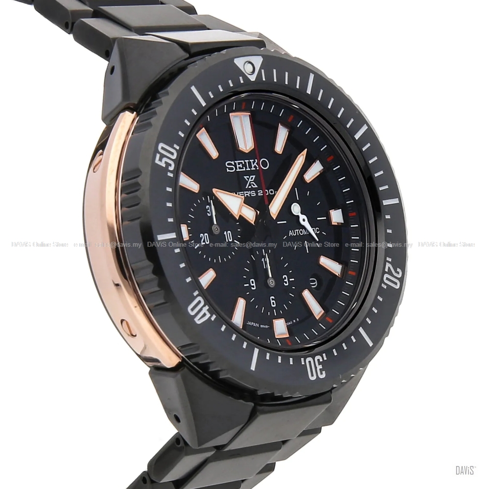 SEIKO SBEC002J Prospex Transocean Diver Chronograph Automatic Bracelet