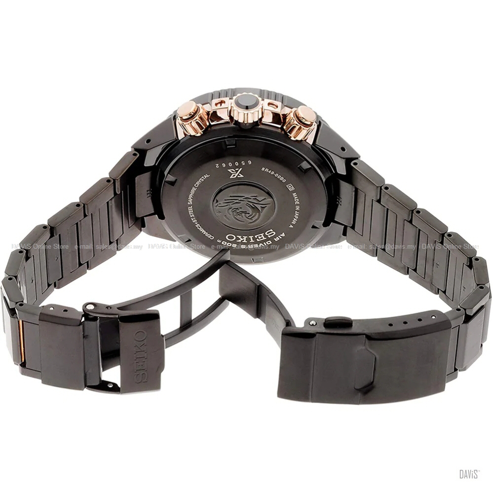 SEIKO SBEC002J Prospex Transocean Diver Chronograph Automatic Bracelet