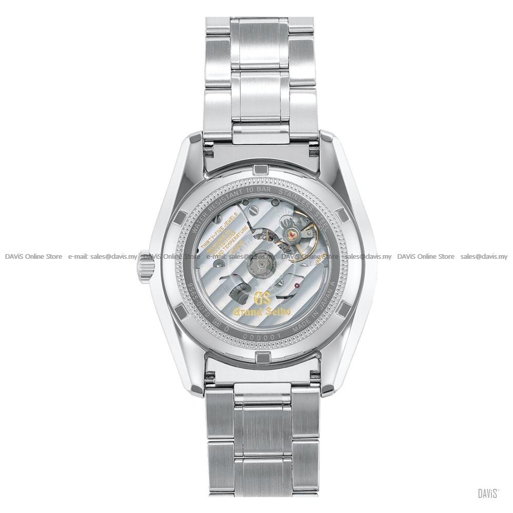 SEIKO SBGR315 Men Grand Seiko Heritage Automatic Date Bracelet Silver