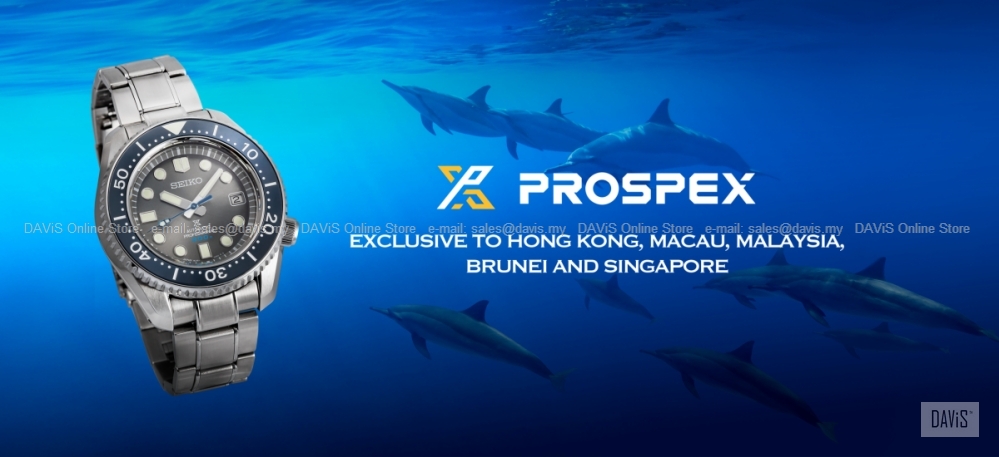 SEIKO SLA045J1 Prospex Blue Dolphin Diver Auto Bracelet Grey Asia LE