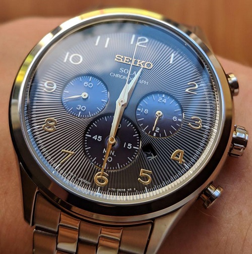 seiko solar chronograph ssc563