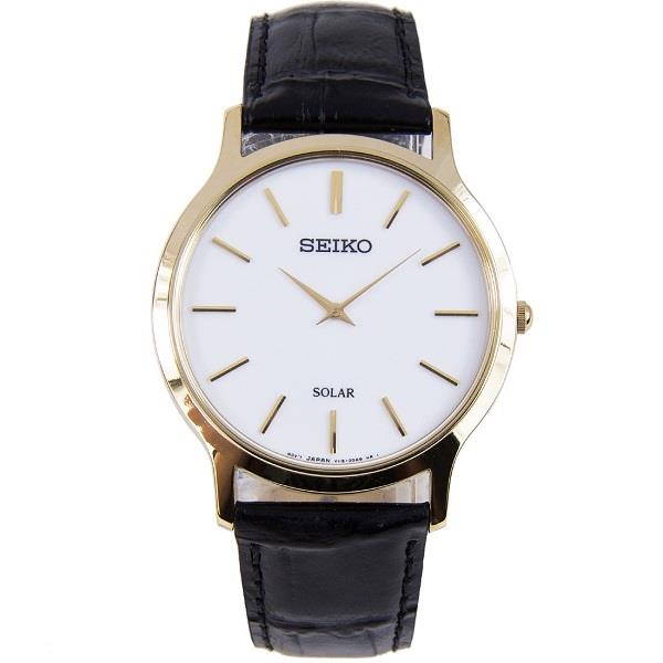 seiko solar white dial