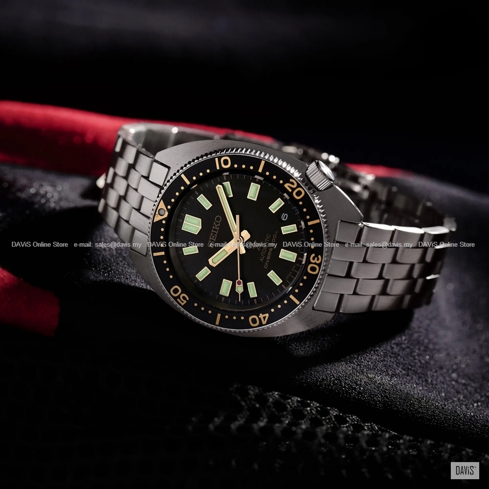 SEIKO SPB315J1 Prospex Heritage Turtle Diver Automatic Bracelet Black