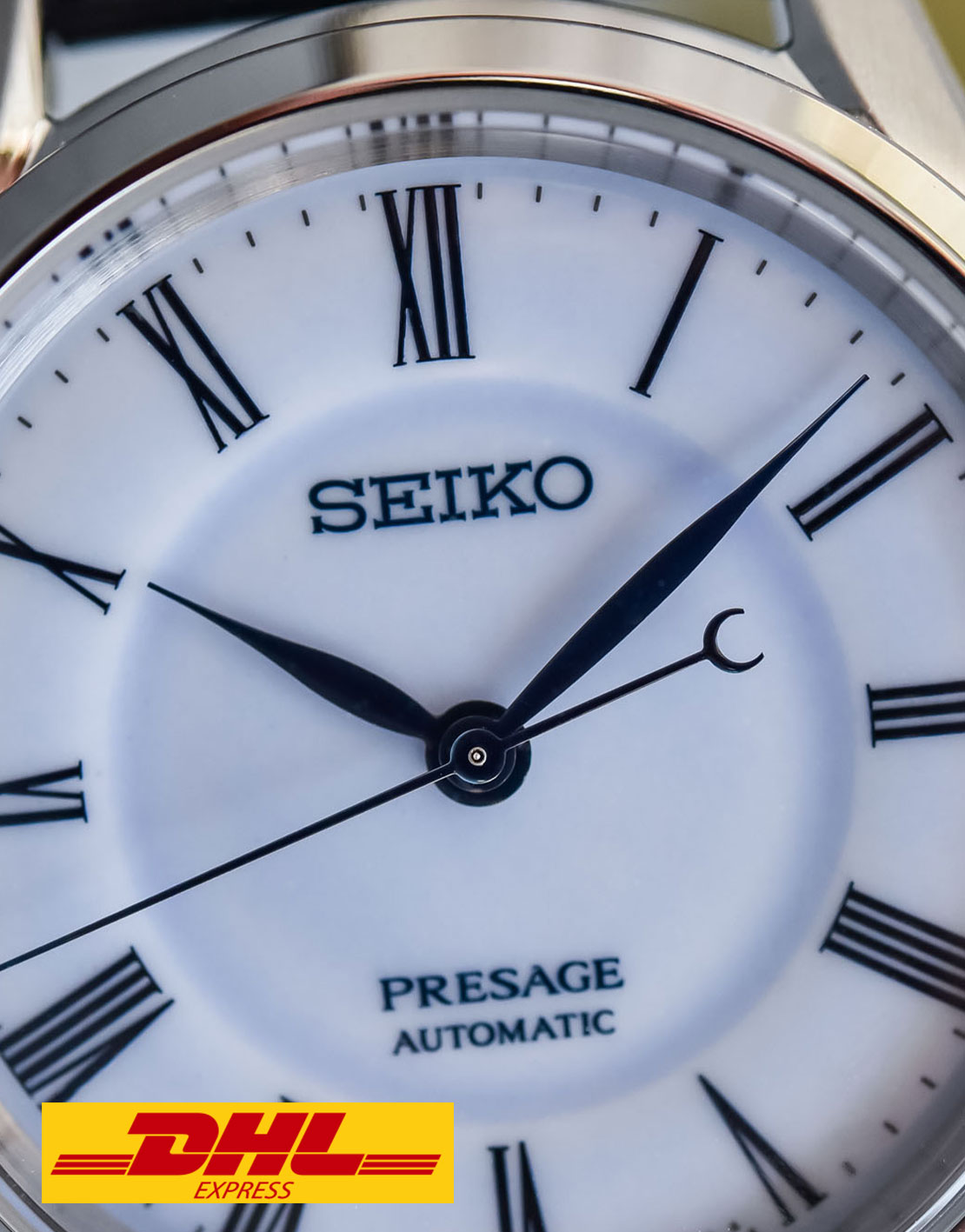 Seiko SPB319J1  Presage Porcelain Dial Automatic Watch
