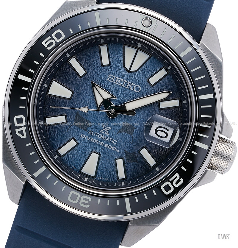 SEIKO SRPF79K1 Prospex Diver Manta Ray Automatic Silicone Blue SE