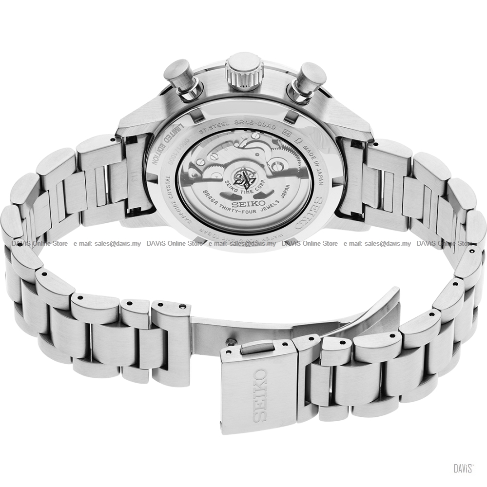 SEIKO SRQ035J1 Prospex Speedtimer Automatic Chronograph Bracelet LE