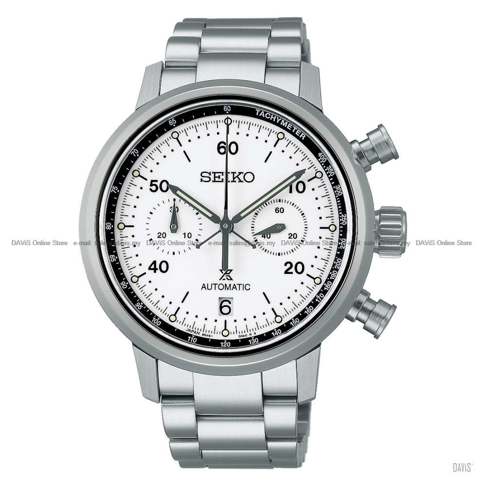 SEIKO SRQ035J1 Prospex Speedtimer Automatic Chronograph Bracelet LE