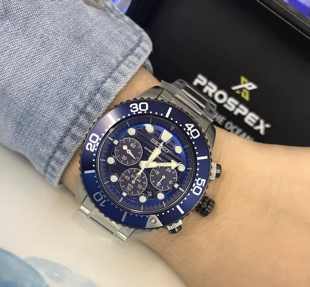 Seiko Solar Chronograph Save The Ocean Shop Clothing Shoes Online