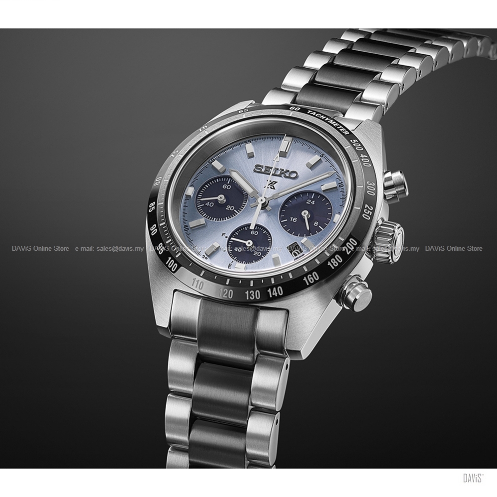 SEIKO SSC909P1 Prospex Speedtimer Solar Chronograph Bracelet Blue LE