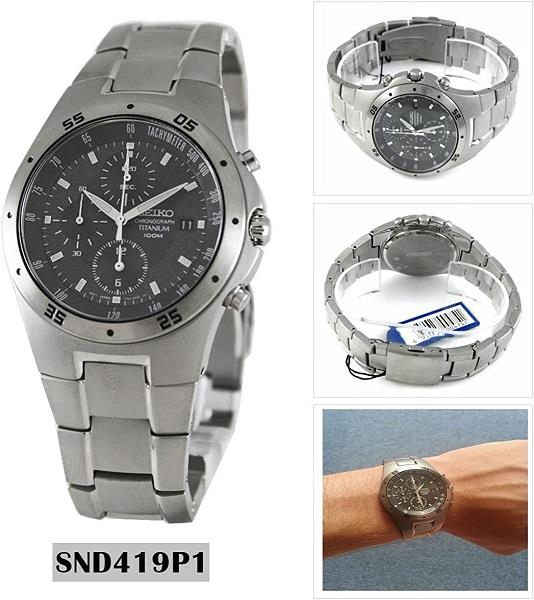 seiko titanium chronograph snd419p1