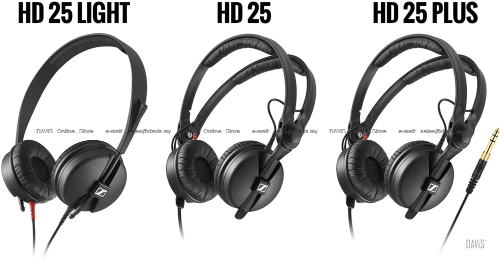 Sennheiser HD 25 Light - On-Ear Headphones - DJ &amp; Studio - Mixing