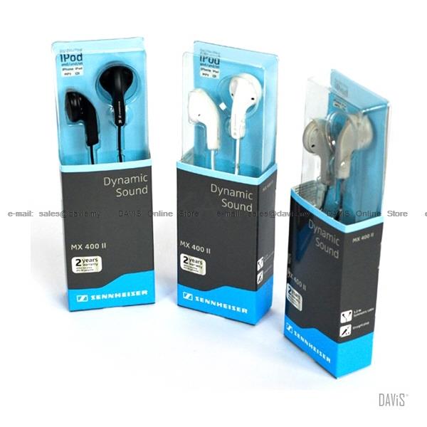Sennheiser MX 400 II . In-Ear Earphones . Lightweight . Dynamic Sound