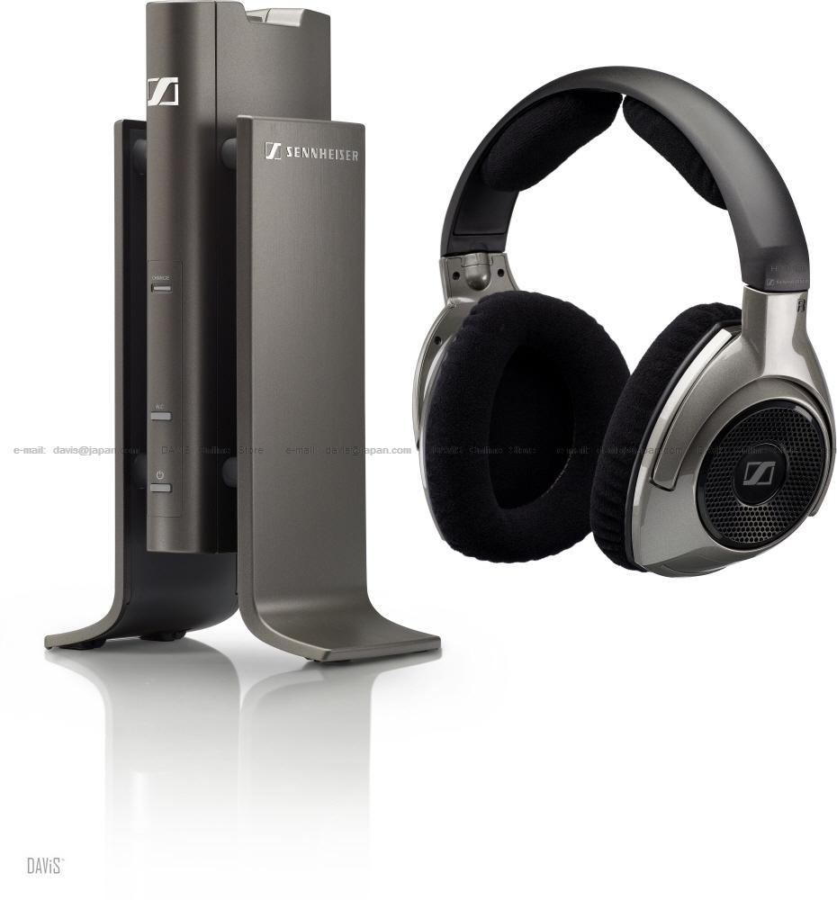 Sennheiser RS 180 Black . Wireless Headphones. Max 4 users . Free S&H