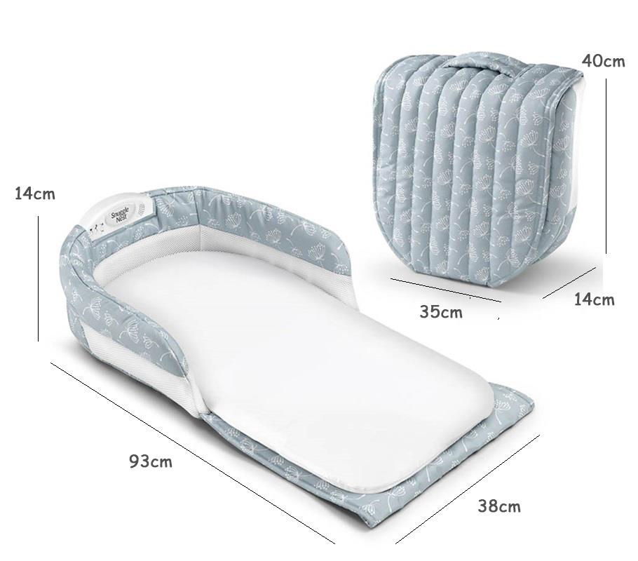 baby separated bed