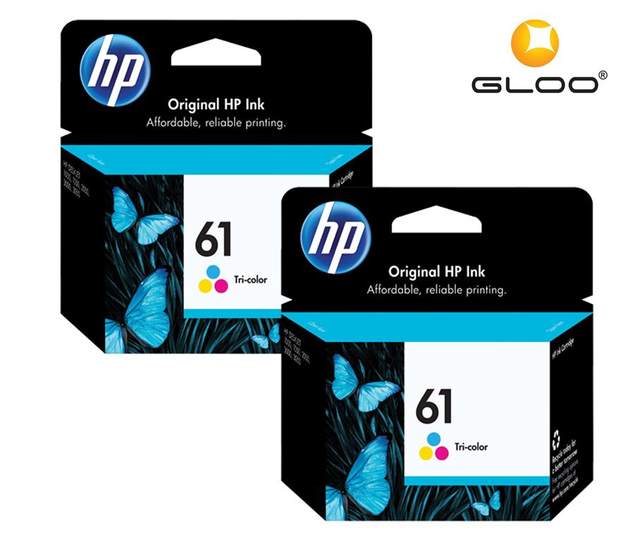 SET of 2 HP 61 Tri-Color Original (end 6/14/2018 5:15 PM)