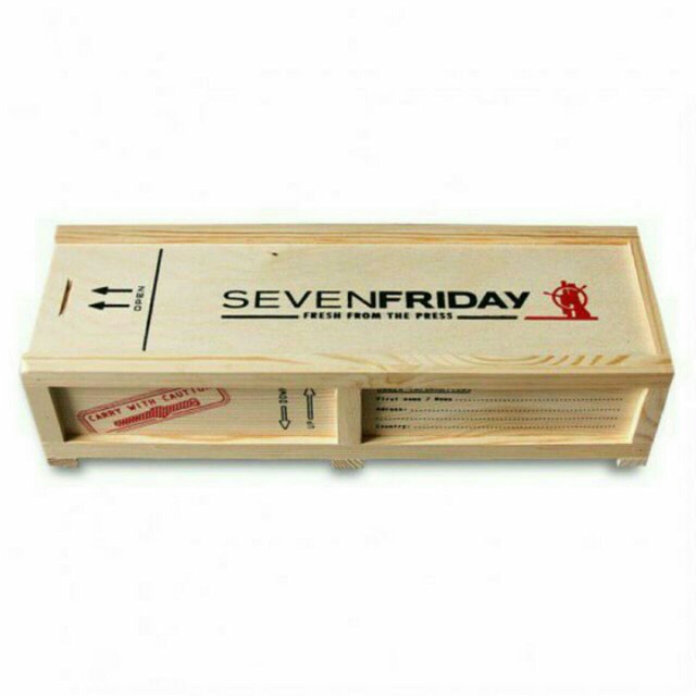 Seven Friday Watch {with wooden box}