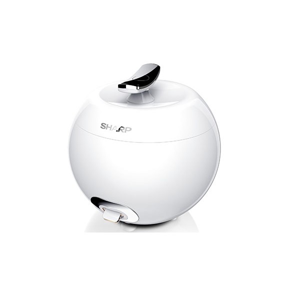Sharp 0.72L Apple Jar Rice Cooker KS-P8MV-WH