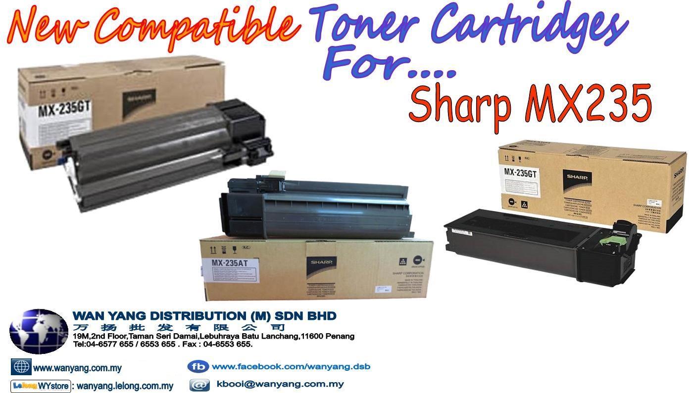 Sharp MX235 Compatible MONO Toner cartridges