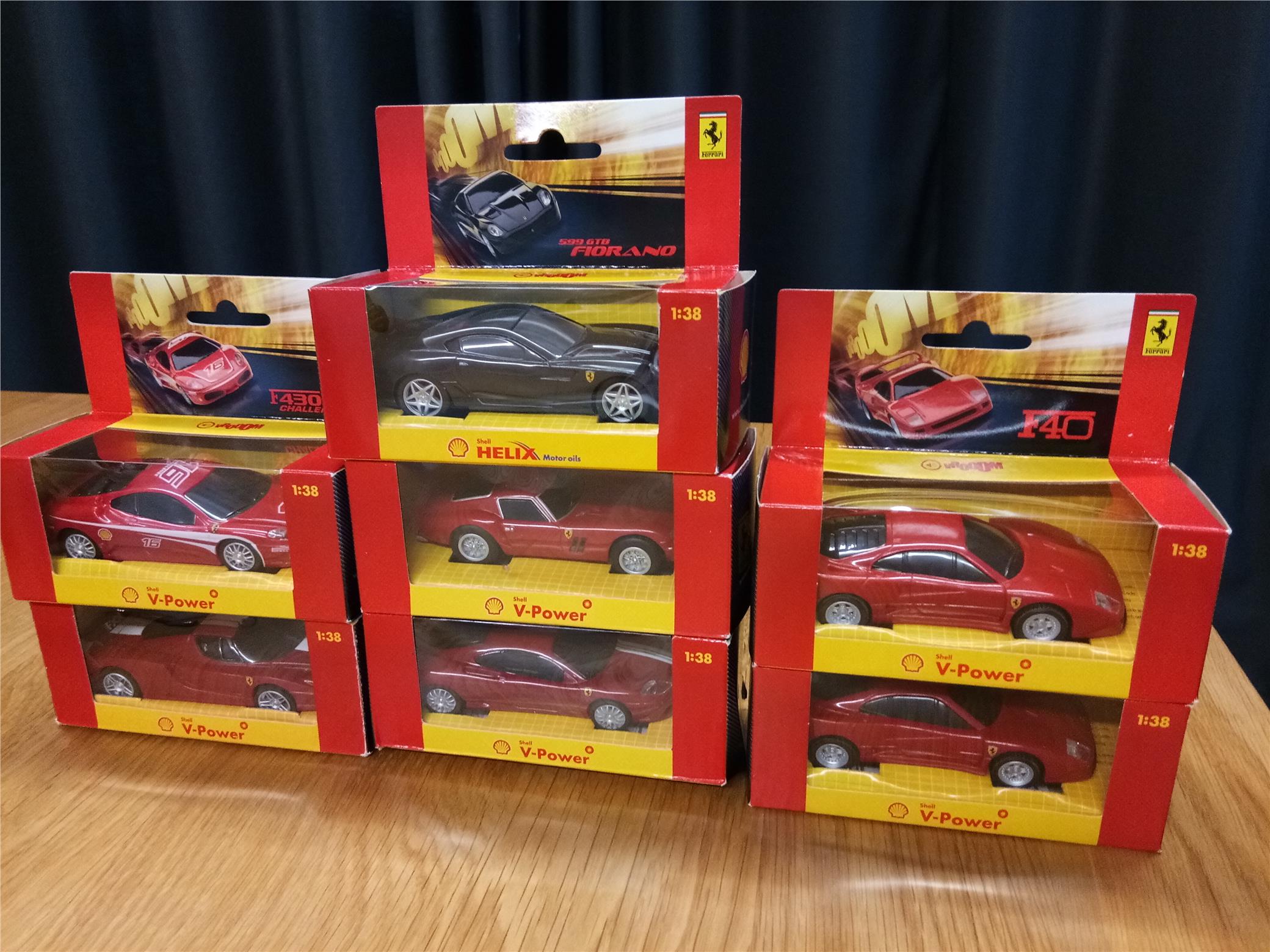 shell model car collection