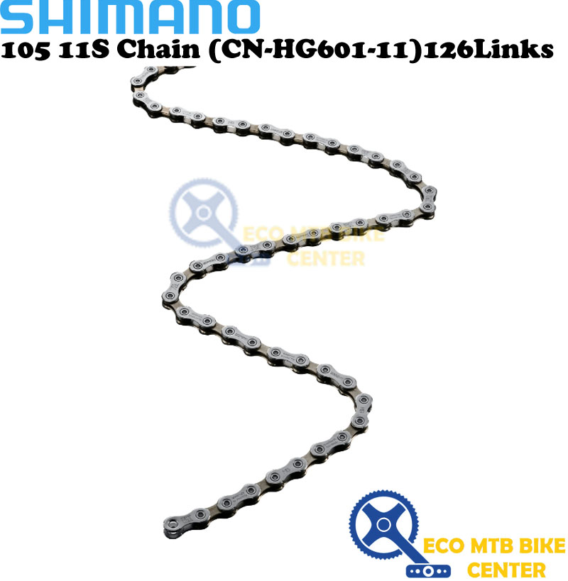 SHIMANO 105 11-Speed Super Narrow Road Chain (CN-HG601-11)126 Links