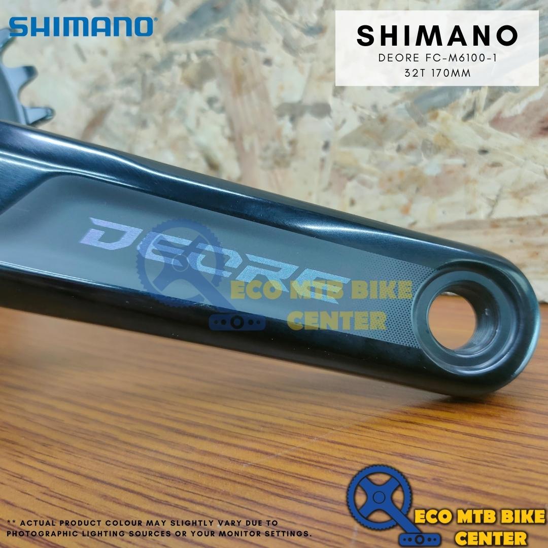 SHIMANO Crankset Deore M6100 Series FC-M6100-1 32T 170mm