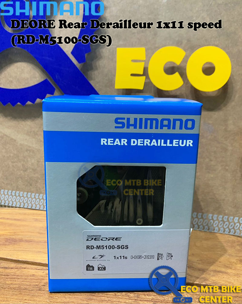 SHIMANO DEORE M5100 Series Rear Derailleur + Shifting Lever Set