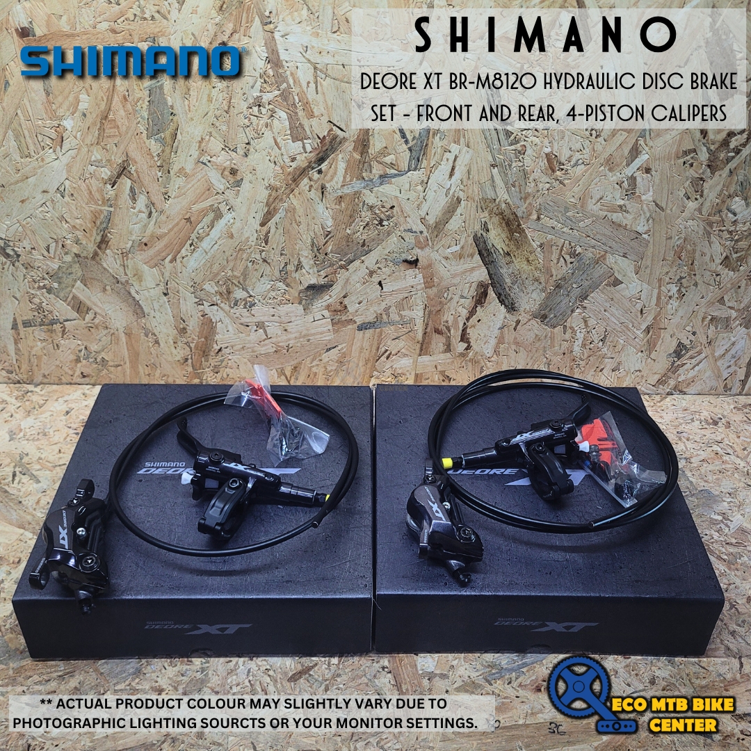 Shimano Deore XT BR-M8120 Hydraulic Disc Brake Set &#8211; Front and Rear