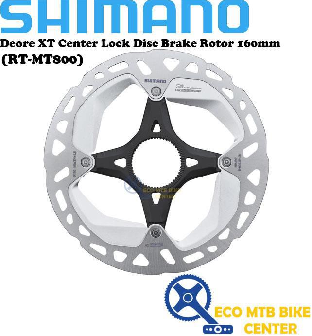 SHIMANO Deore XT Center Lock Disc Brake Rotor 180/160mm (RT-MT800)