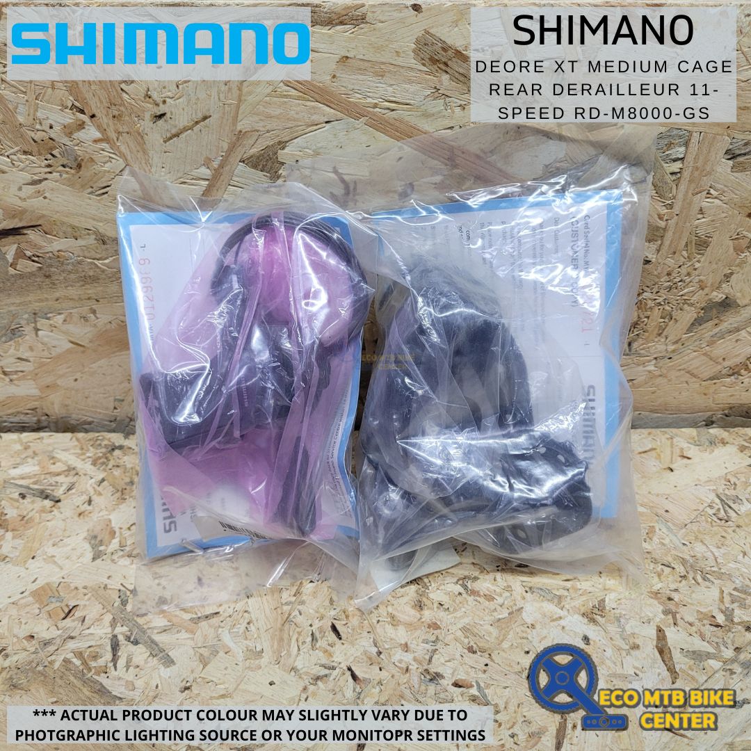 SHIMANO DEORE XT Right Shift Lever+Medium Cage Rear Derailleur 11speed