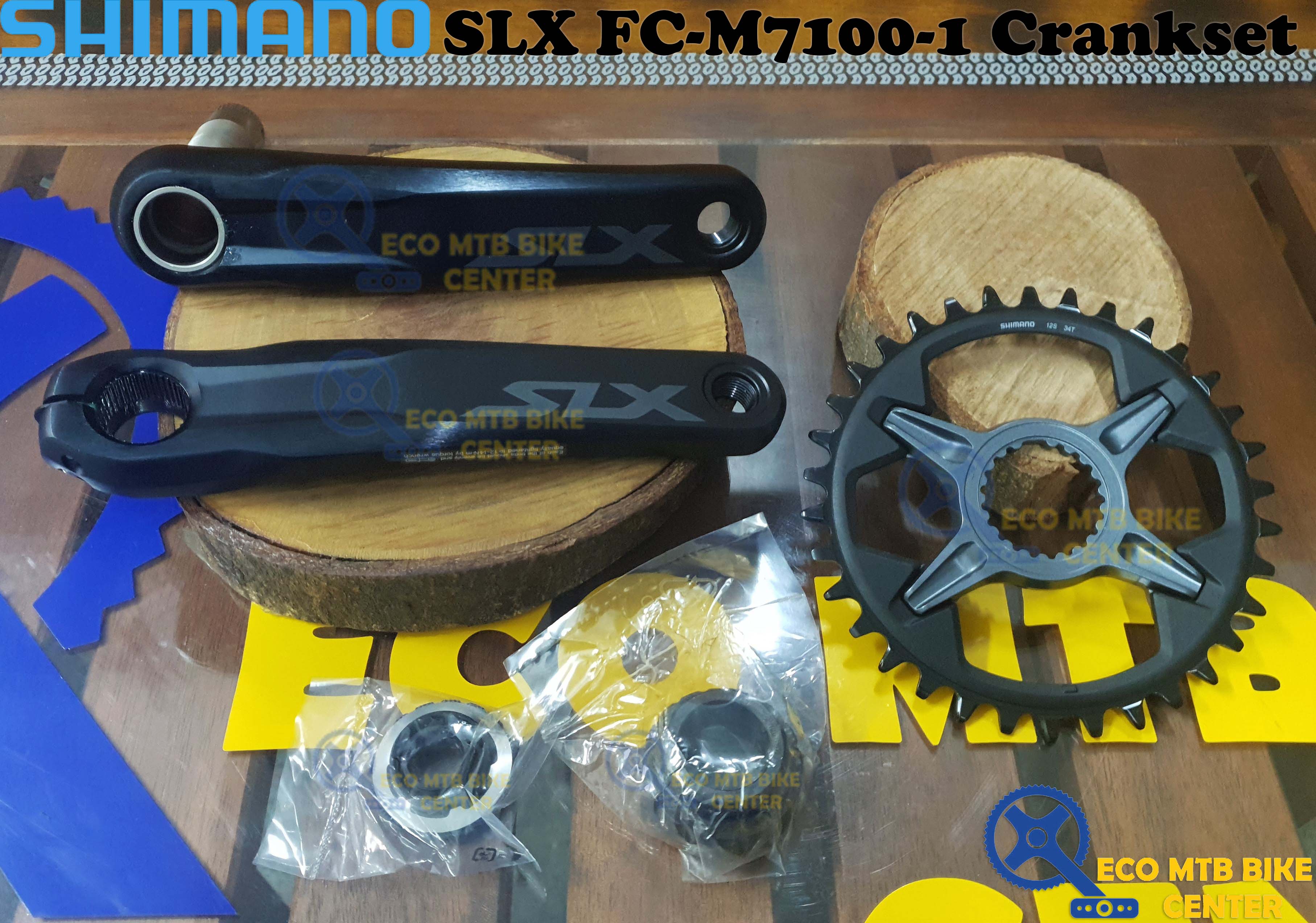 SHIMANO SLX Hollowtech II MTB Crankset 12Speed FC-M7100-1