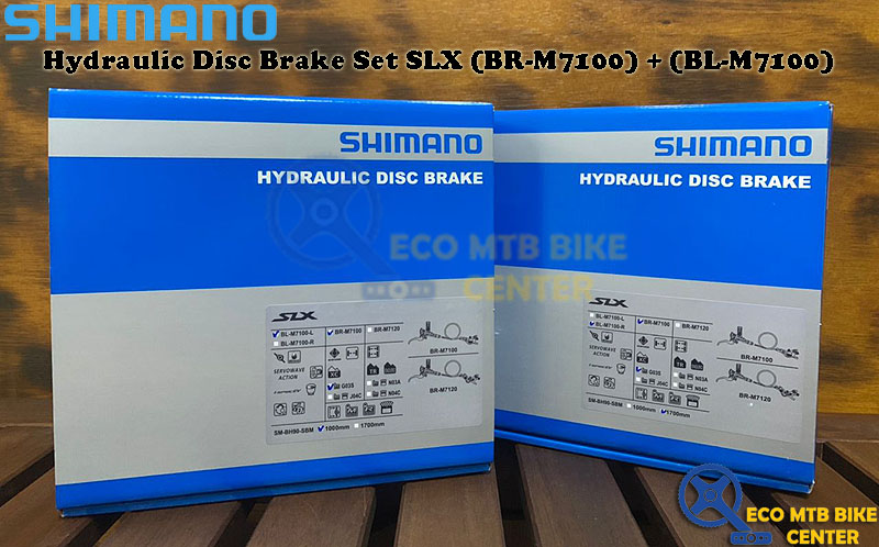 SHIMANO SLX M7100 12s Hydraulic Disc Brake Set BL-M7100 + BR-M7100
