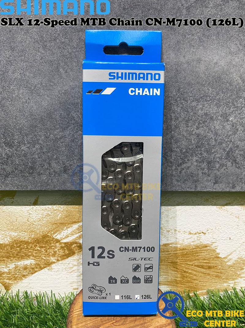 SHIMANO SLX M7100 Series 12-Speed MTB Chain CN-M7100 116L/126L
