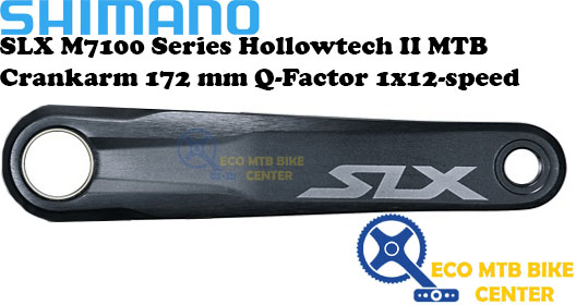 SHIMANO SLX M7100 Series Hollowtech II MTB Crankarm